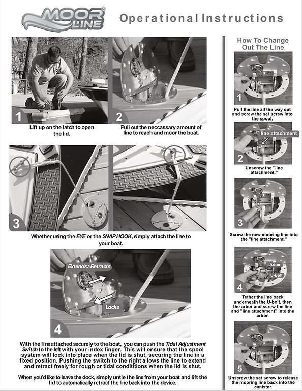 RETRACTABLE MOORING LINE MOOR LINE UNITED STATES